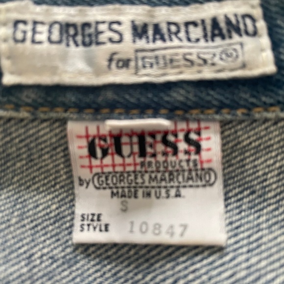 Vintage Ladies 1990’s Guess Jean Jacket size S - Picture 3 of 3